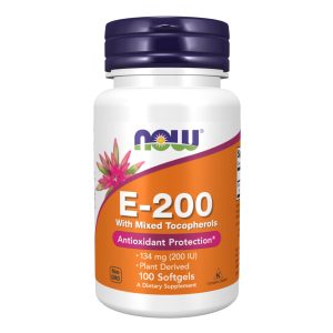 E-200 Mixed Tocopherols - 100 sgels фото1