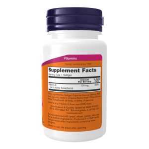 E-200 Mixed Tocopherols - 100 sgels фото2