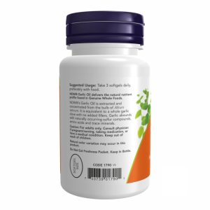 Garlic Oil 1500mg - 100 sgels фото3