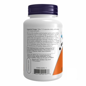 Glycine 1000mg - 100 vcaps фото3