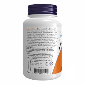 L-Lysine 1000mg - 100 tabs фото3