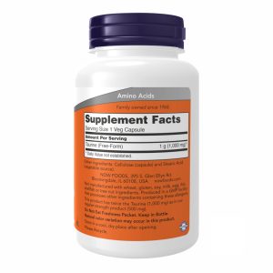 Taurine 1000mg - 100 vcaps фото2