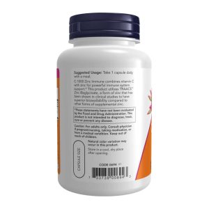 C-1000 Zinc Immune - 180 vcaps фото3