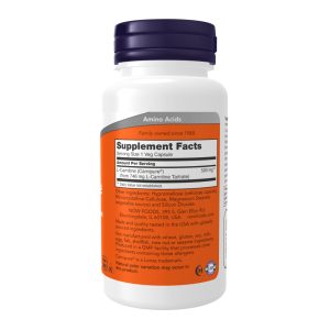 L-Carnitine 500mg - 180 caps фото2