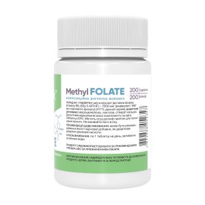 Methyl Folate 1667 DFE 1000 mcg - 200 tabs фото2