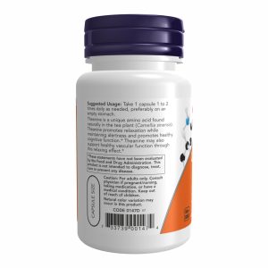 L-Theanine 200mg - 60 vcaps фото3