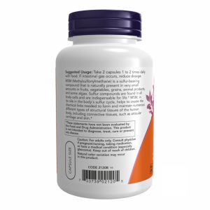 M.S.M 1000mg - 120 vcaps фото3