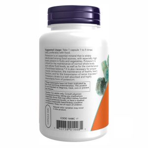 Potassium Citrate - 180 vcaps фото3