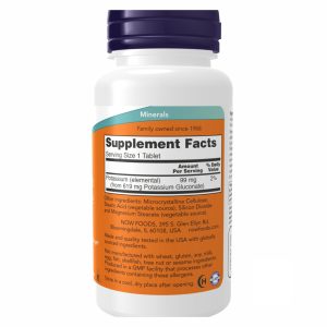 Potassium Gluconate 99mg - 100 tabs фото2
