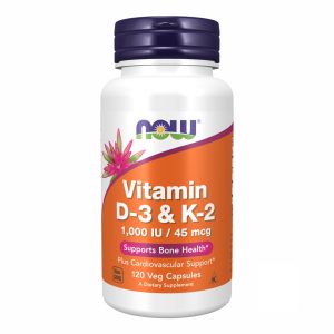 VIT D-3 & K2 1000 IU - 120 vcaps фото1