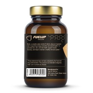 Інформація про склад Biotin 10000 mcg Fuel Up 60 vegcaps