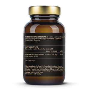 Інструкція та спосіб застосування Fuel Up Vitamin A 25000 IU