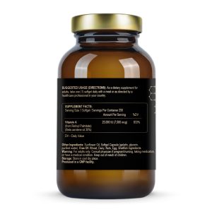 Як приймати Vitamin A 25000 IU Fuel Up, опис на упаковці