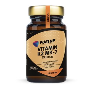 Fuel Up Vitamin K2 MK-7 100 mcg 60 капсул, вигляд спереду